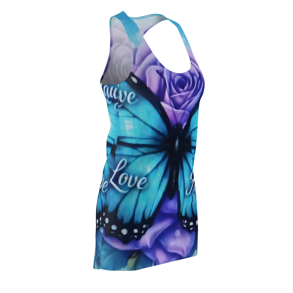 Women's Cut & Sew Racerback Dress (AOP)