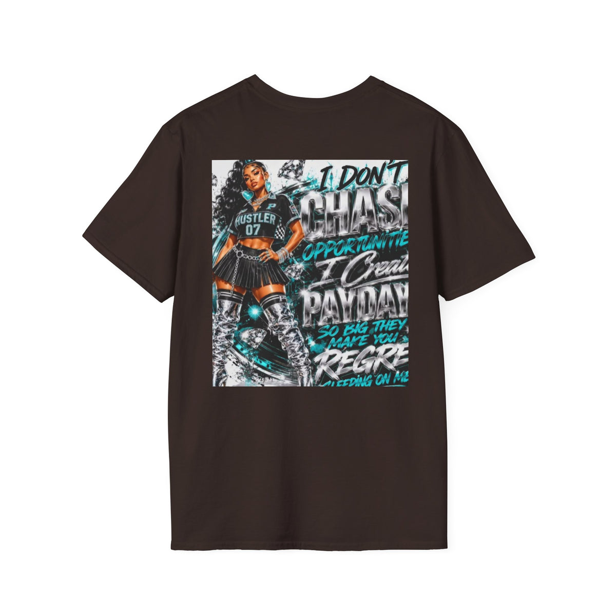 Hustler 'I Don't Chase Opportunities' Graphic T-Shirt