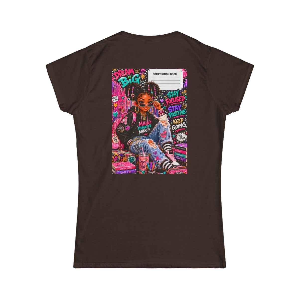 Women's Tee - Blank White Softstyle T‑Shirt (Everyday Casual Staple)