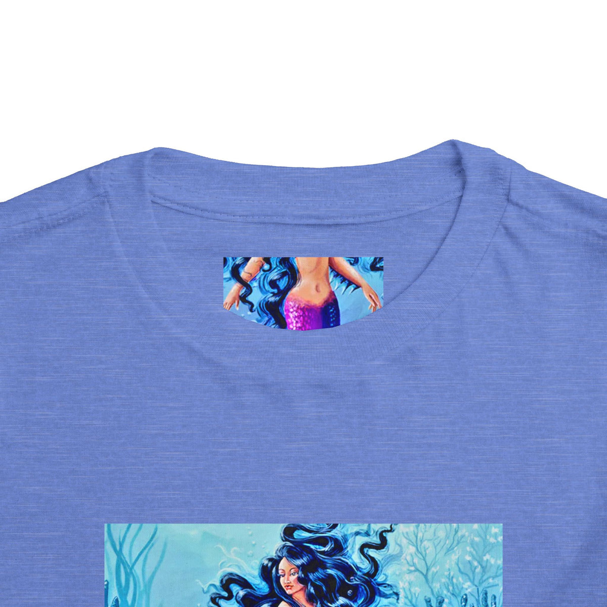 Mermaid Toddler Tee — Colorful Underwater Ocean Playtop