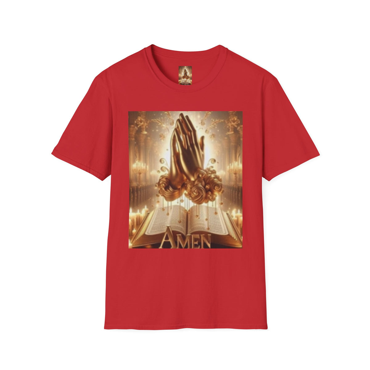 Prayer Hands T‑Shirt – "Amen" Spiritual Faith Tee