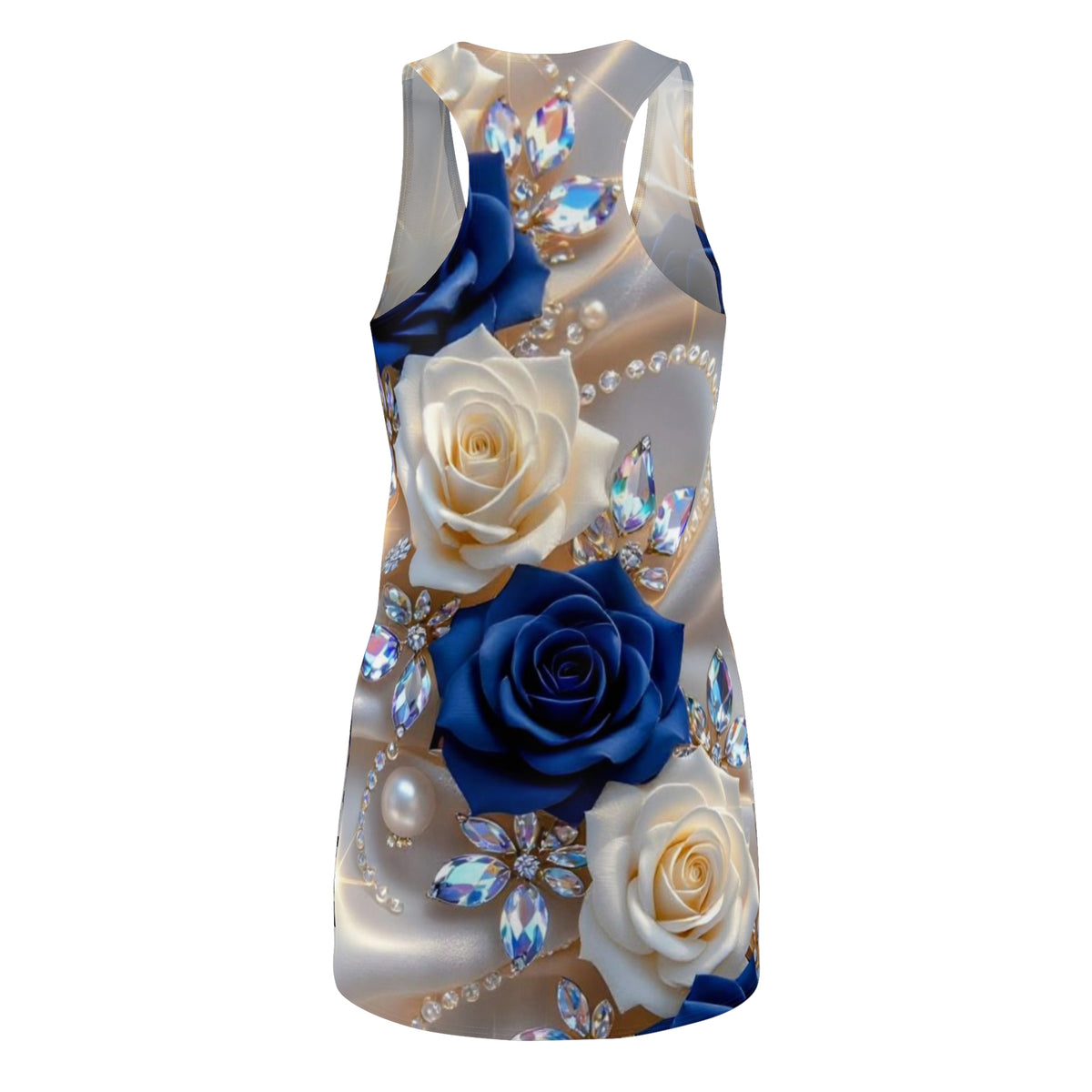 Women's Cut & Sew Racerback Dress (AOP)
