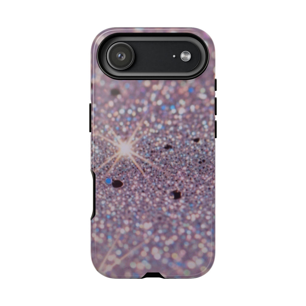 Sparkling Pink Glitter Tough Phone Case