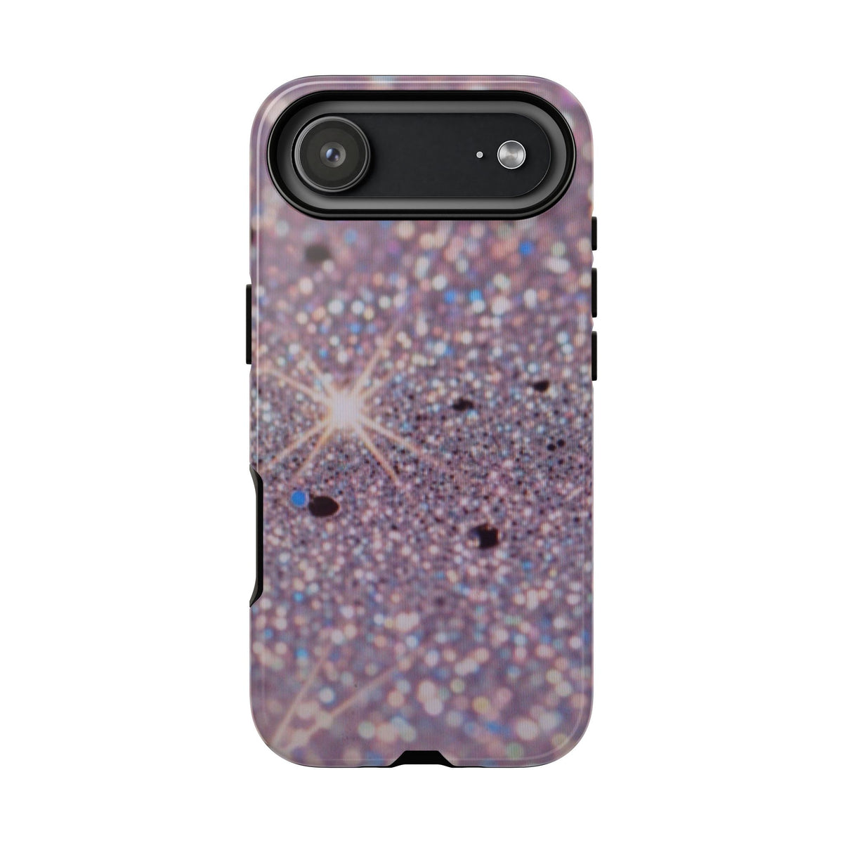 Sparkling Pink Glitter Tough Phone Case