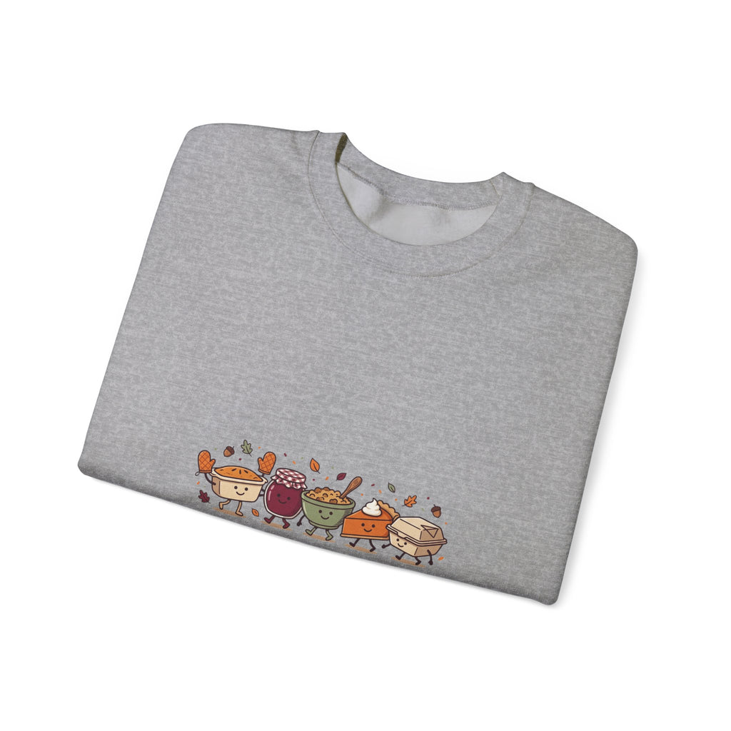 Friendsgiving Crew Sweatshirt | Thanksgiving Turkey Pumpkin Pie Fall Foliage
