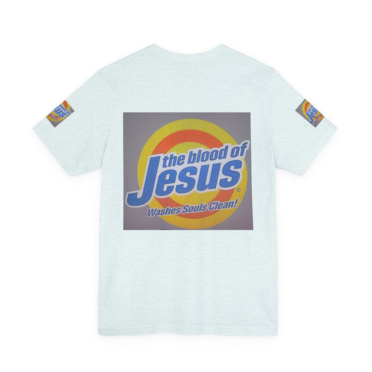Christian T-Shirt - "The Blood of Jesus Washes Souls Clean" Graphic Tee
