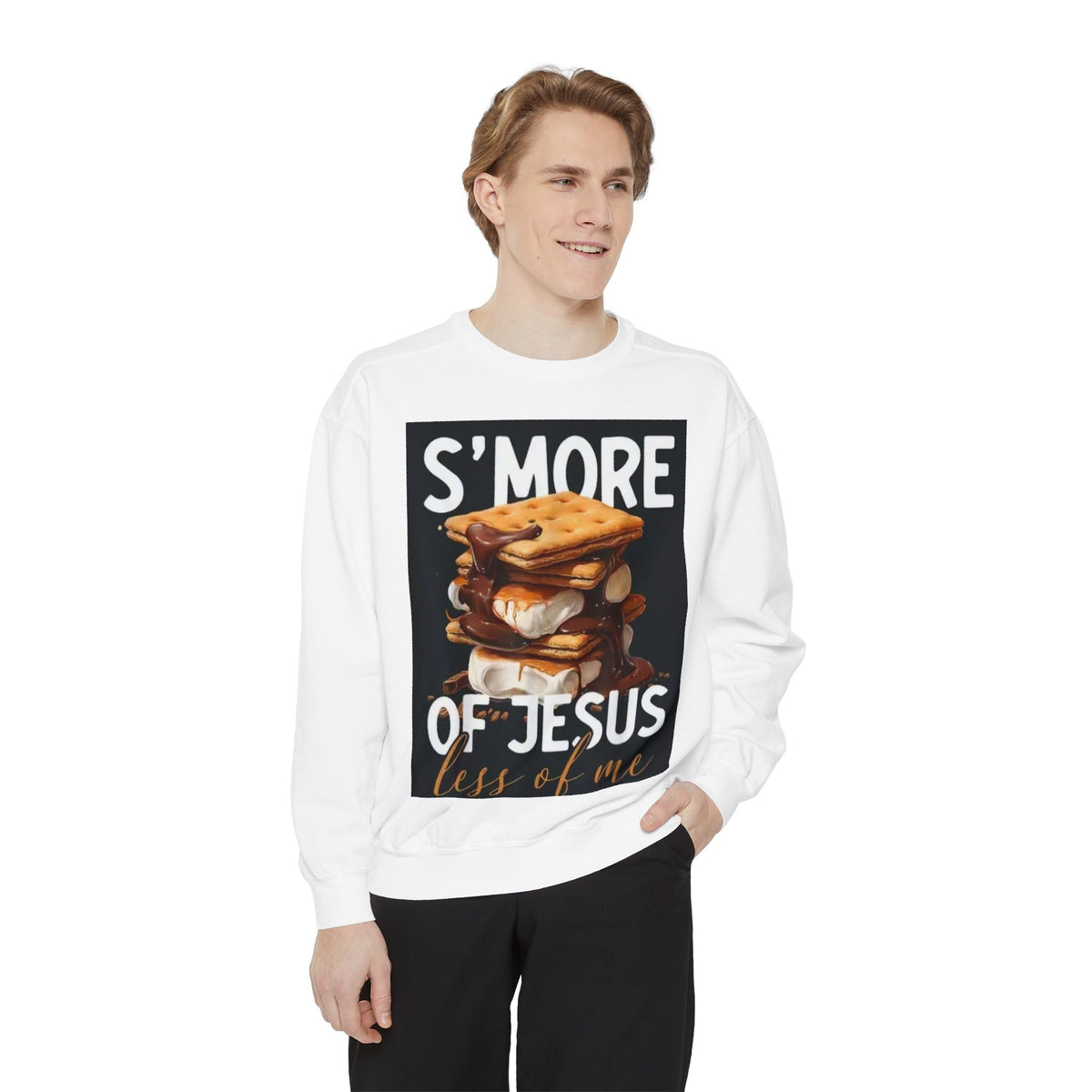 S'more of Jesus Sweatshirt - Christian Camping Graphic Crewneck