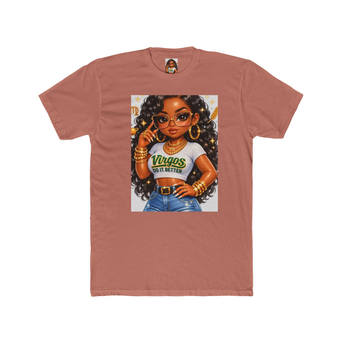 Virgo Girl Graphic Tee — "Virgos Are Better" Zodiac T-Shirt