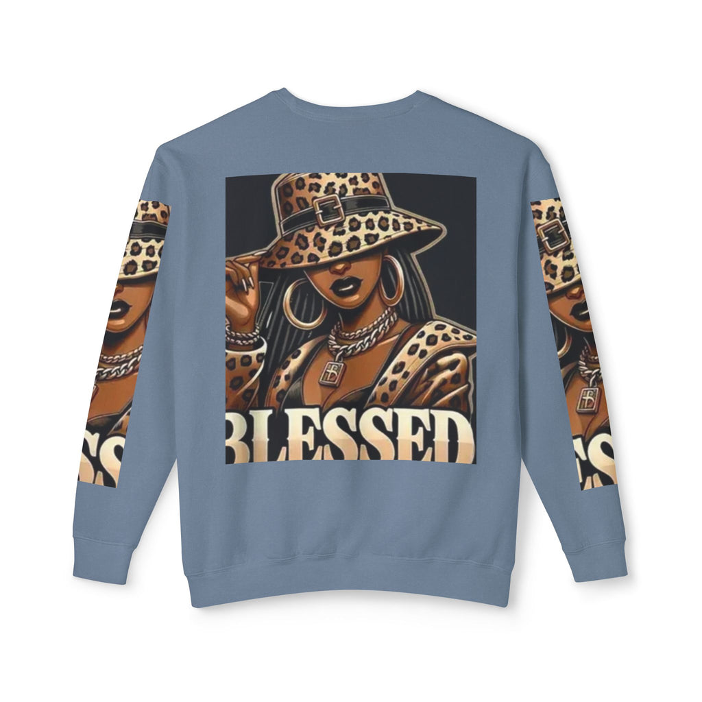 Blessed Leopard Femme Crewneck Sweatshirt