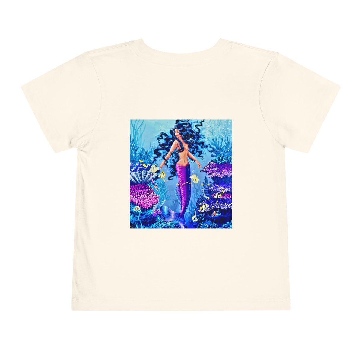 Mermaid Toddler Tee — Colorful Underwater Ocean Playtop