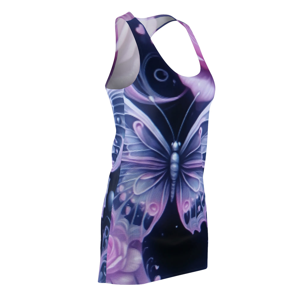 Women's Cut & Sew Racerback Dress (AOP)