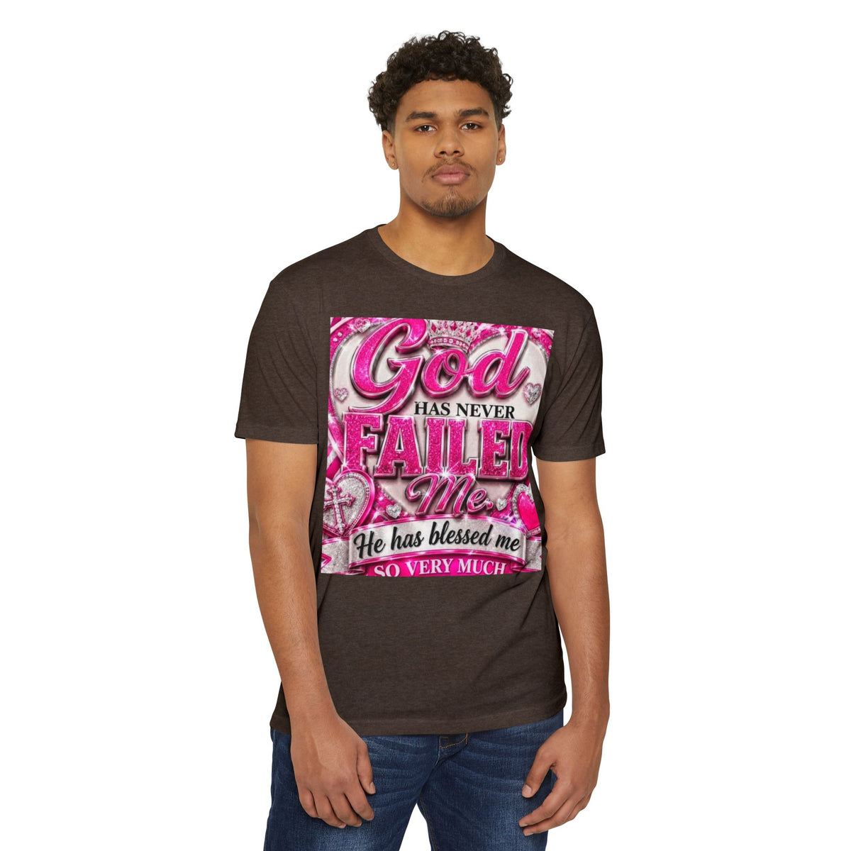 God Has Never Failed Me T-Shirt — Inspirational Christian Faith Tee