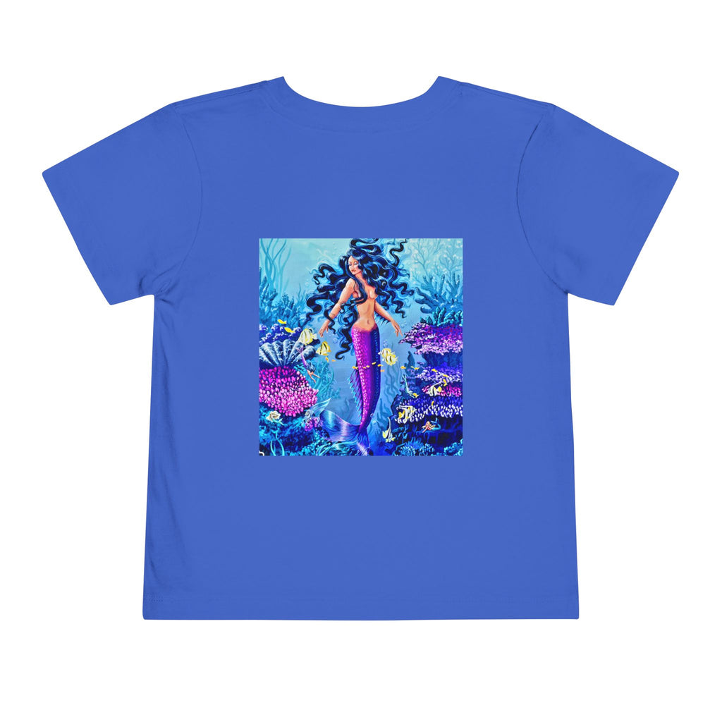 Mermaid Toddler Tee — Colorful Underwater Ocean Playtop