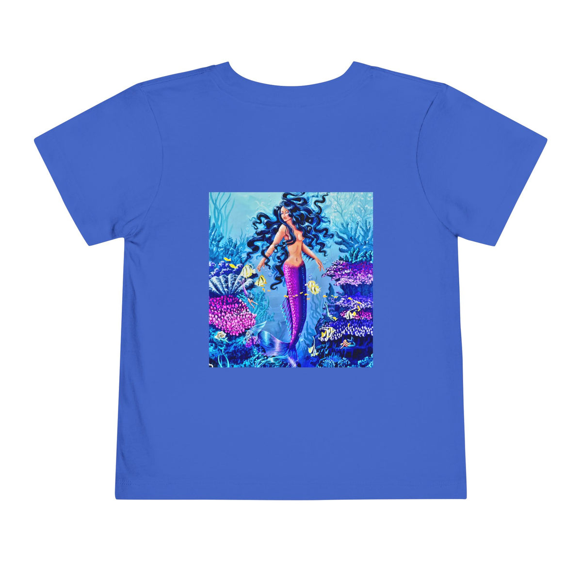 Mermaid Toddler Tee — Colorful Underwater Ocean Playtop