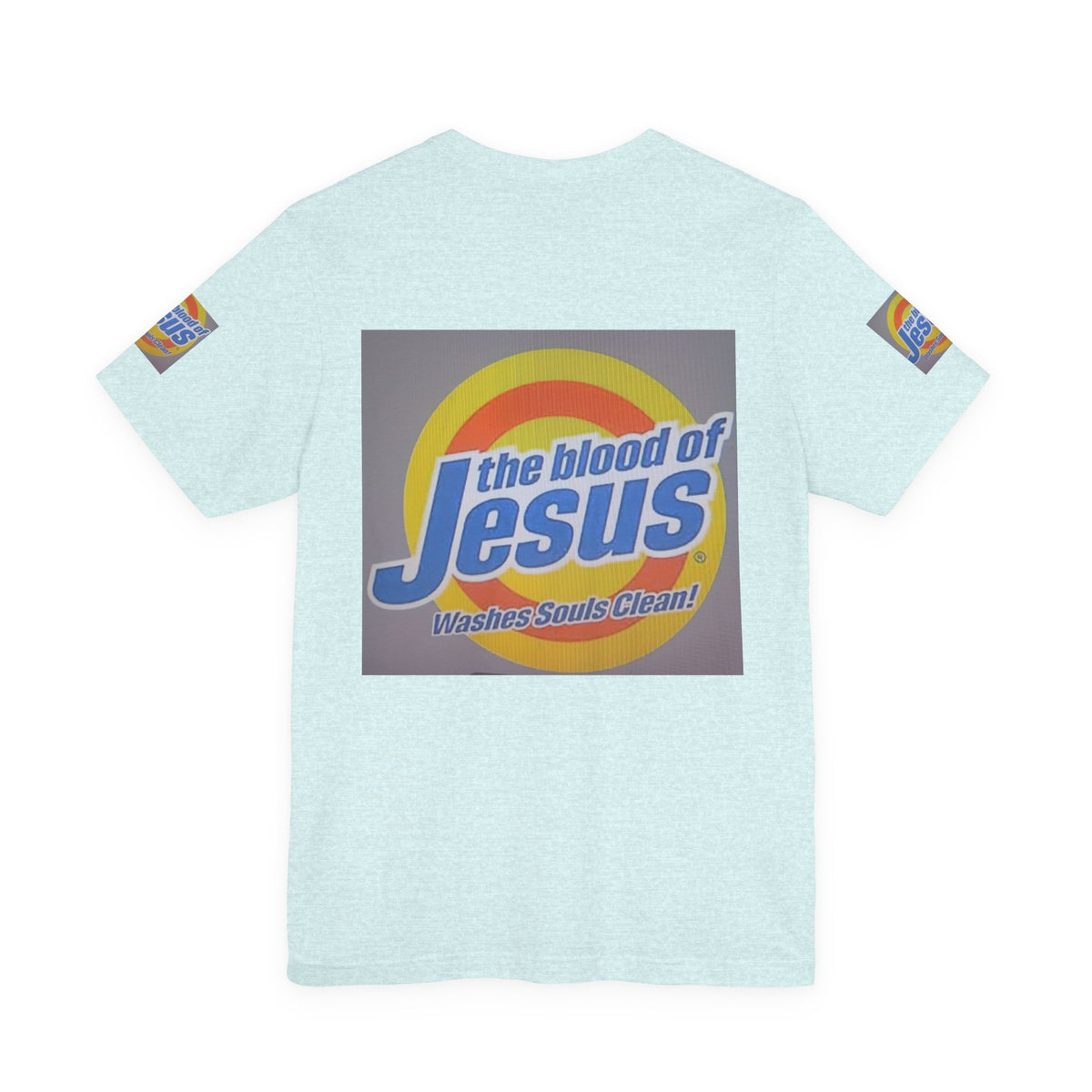 Christian T-Shirt - "The Blood of Jesus Washes Souls Clean" Graphic Tee