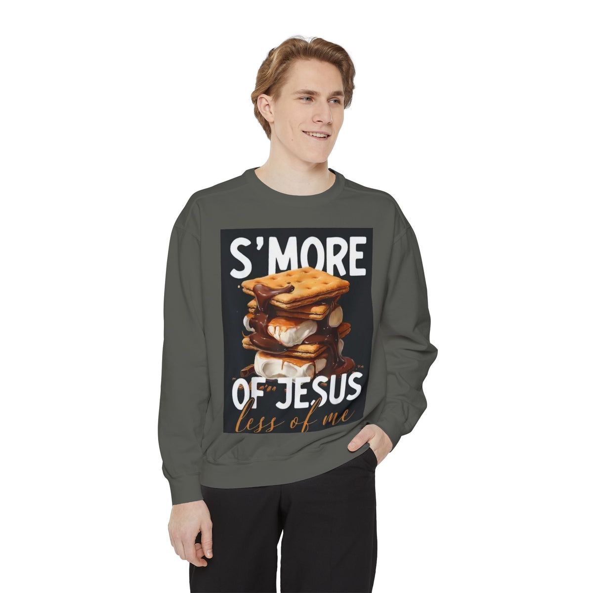 S'more of Jesus Sweatshirt - Christian Camping Graphic Crewneck