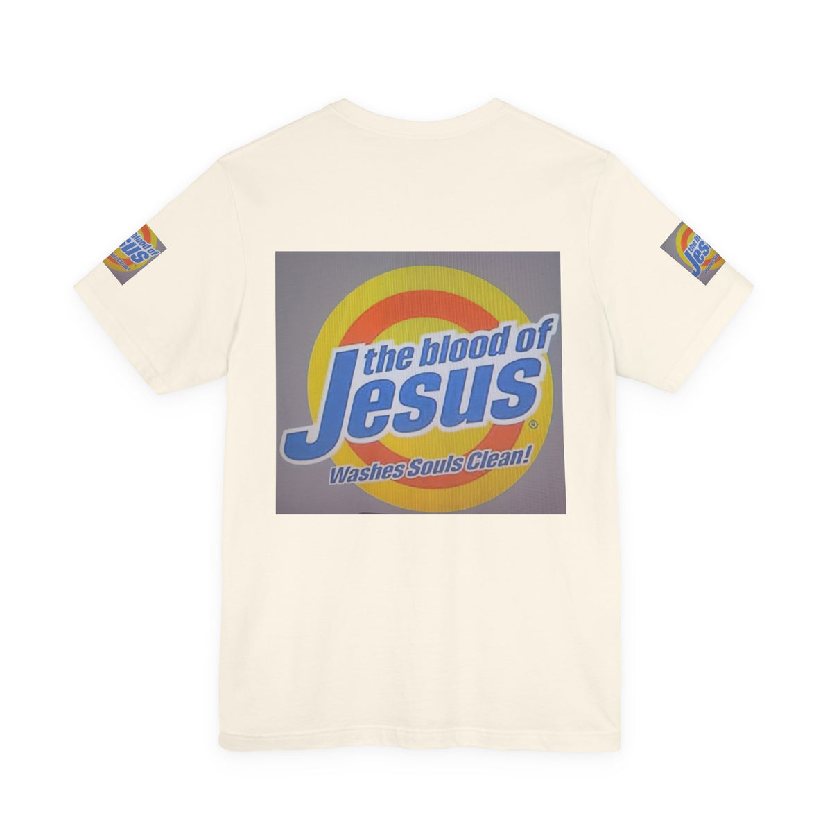 Christian T-Shirt - "The Blood of Jesus Washes Souls Clean" Graphic Tee