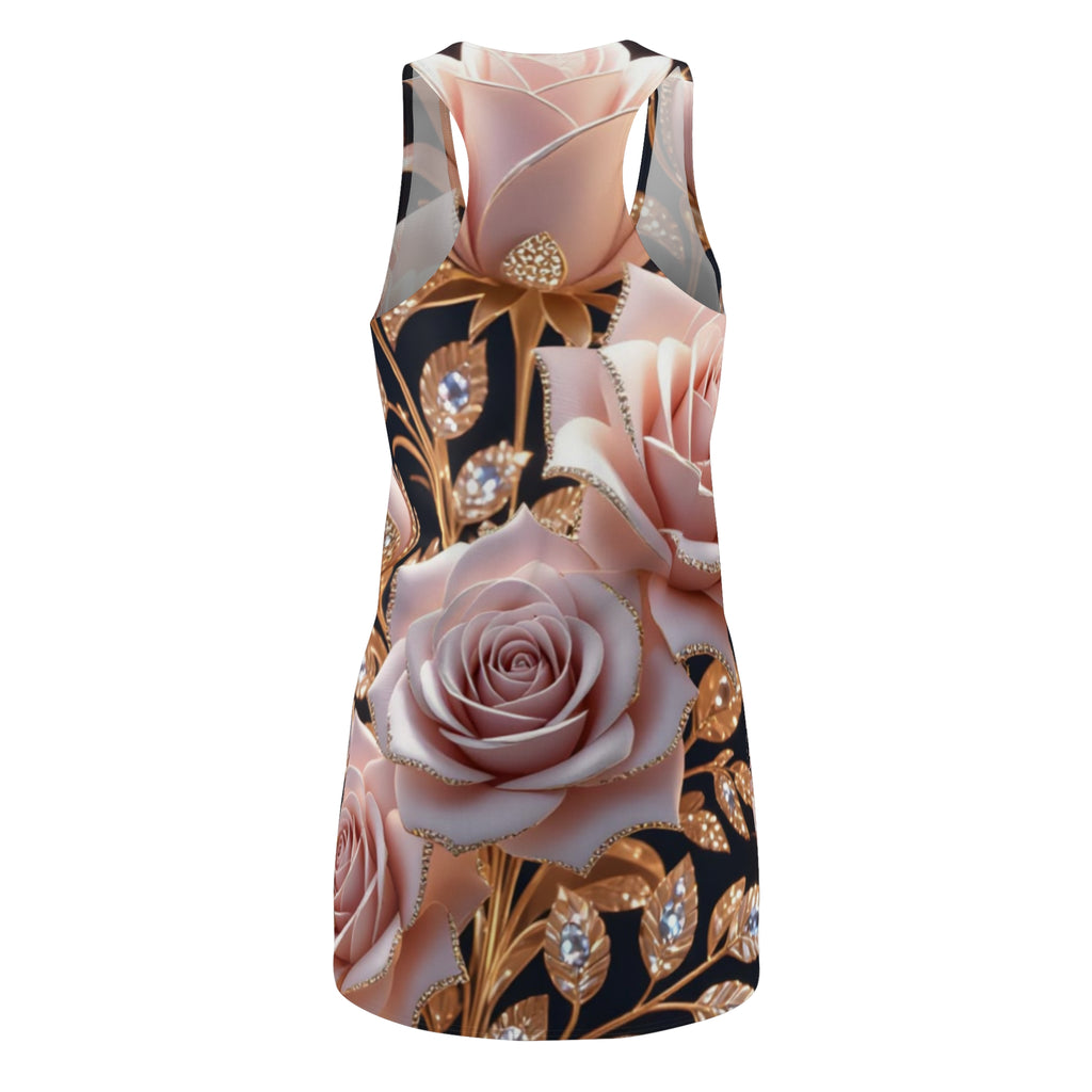 Women's Cut & Sew Racerback Dress (AOP)