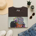 Just Blessed Afro Floral Tee