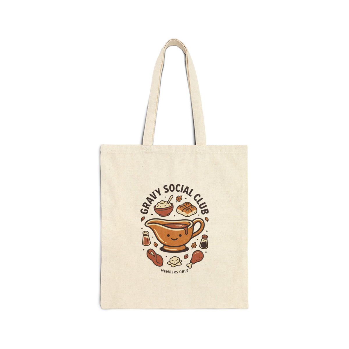 Gravy Social Club Tote | Thanksgiving, Harvest Illustration