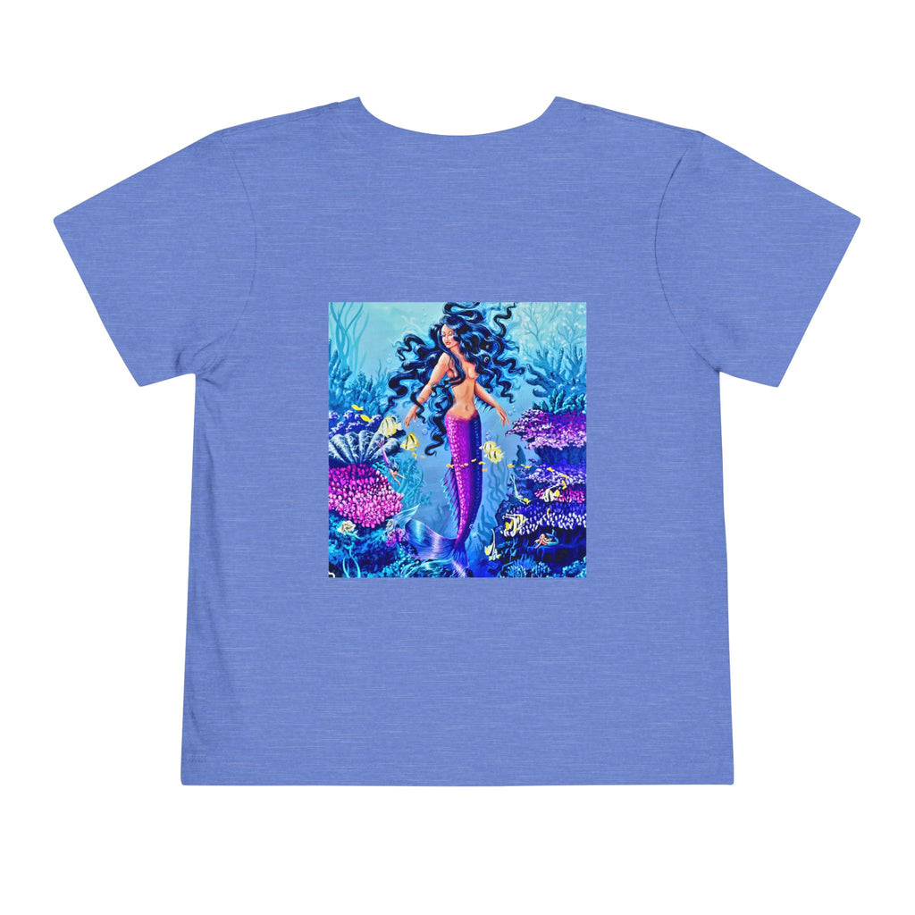 Mermaid Toddler Tee — Colorful Underwater Ocean Playtop