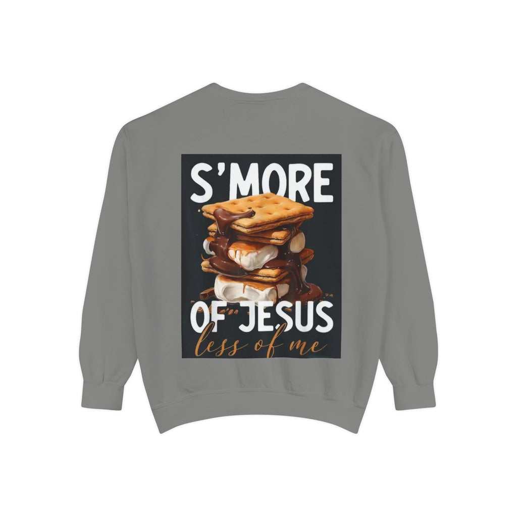 S'more of Jesus Sweatshirt - Christian Camping Graphic Crewneck