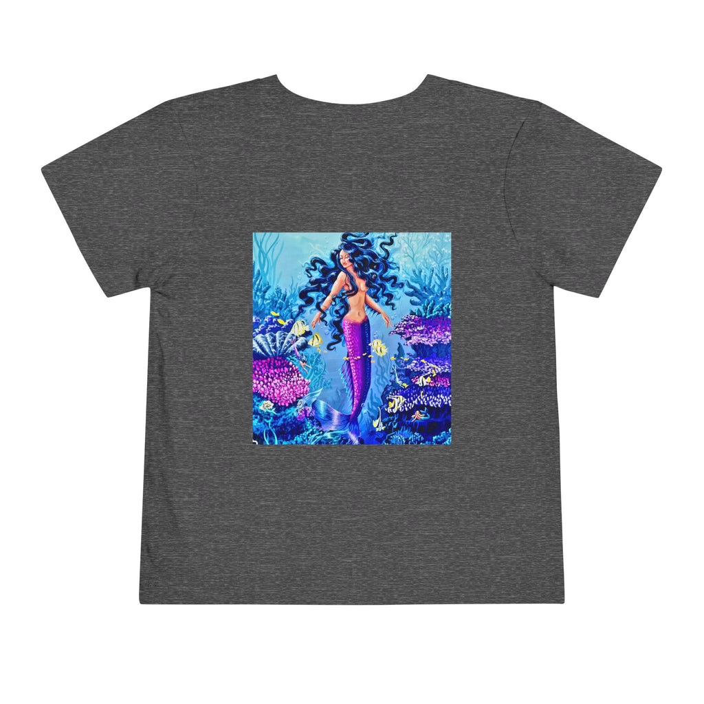 Mermaid Toddler Tee — Colorful Underwater Ocean Playtop