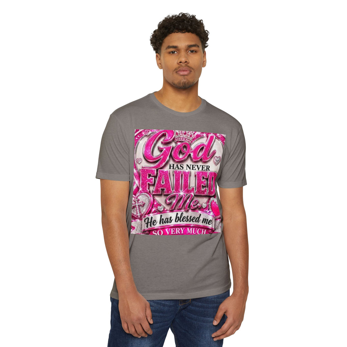 God Has Never Failed Me T-Shirt — Inspirational Christian Faith Tee