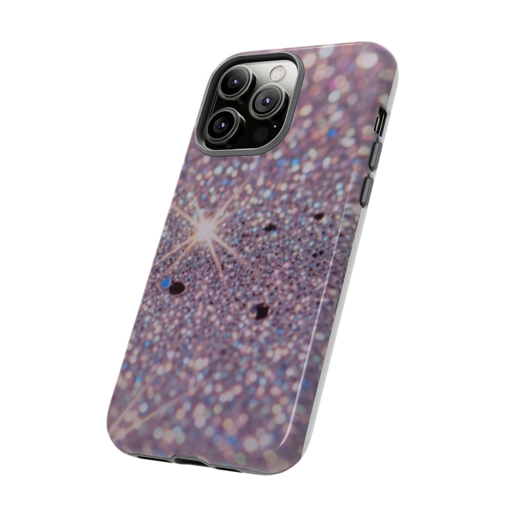 Sparkling Pink Glitter Tough Phone Case